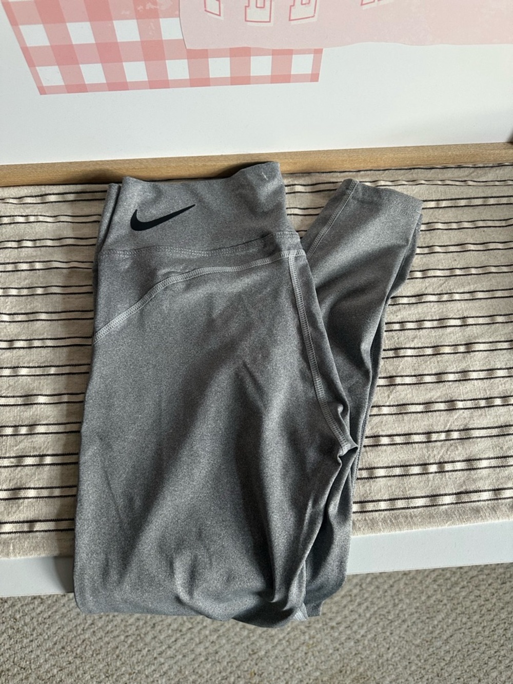 Nike Grey Athletic Leggings